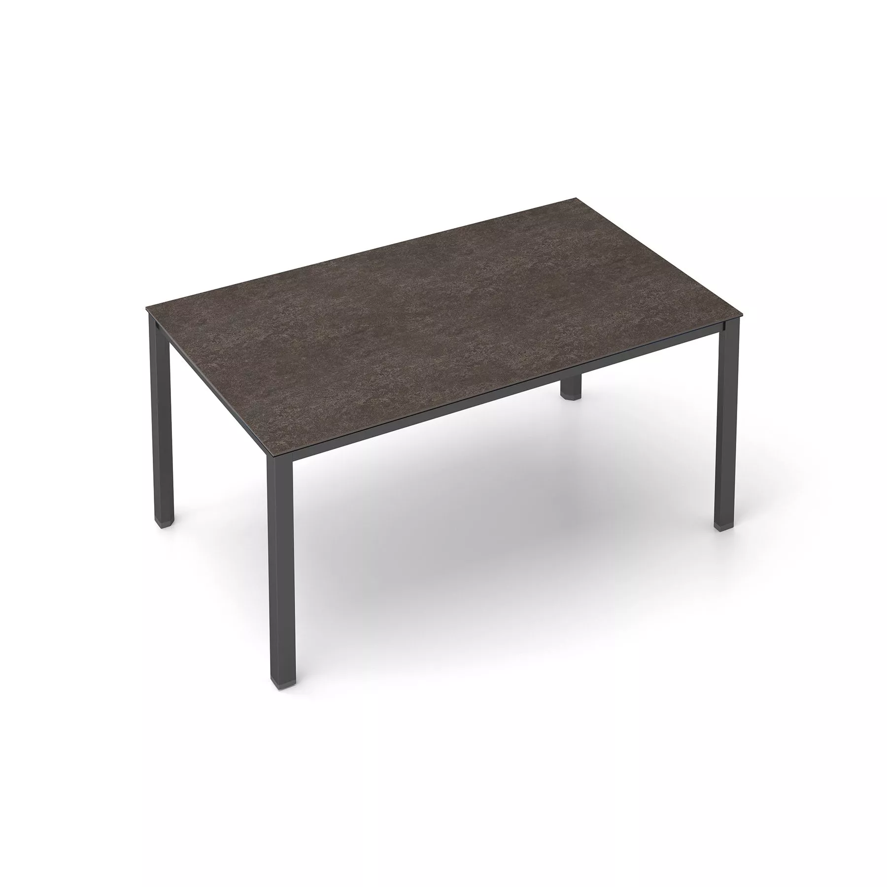 Kettler Cubic Tischsystem Gartentisch Aluminium/Keramik grau-taupe – Bild 3
