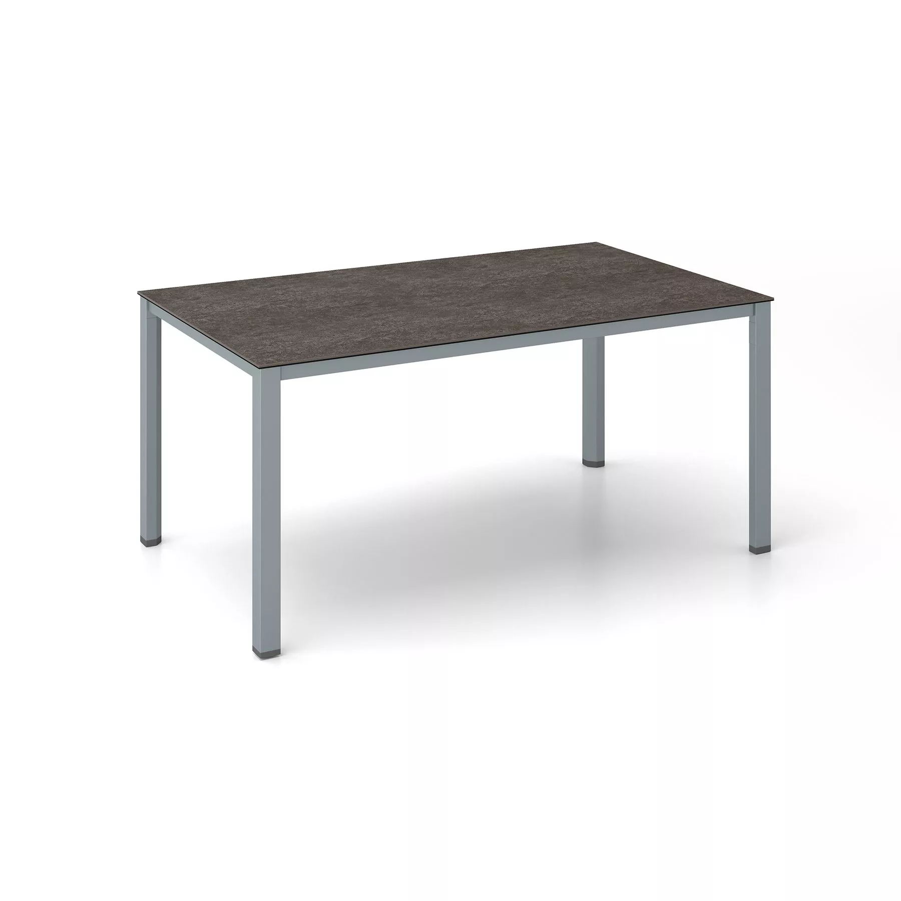 Kettler Cubic Tischsystem Gartentisch Aluminium/Keramik grau-taupe – Bild 4