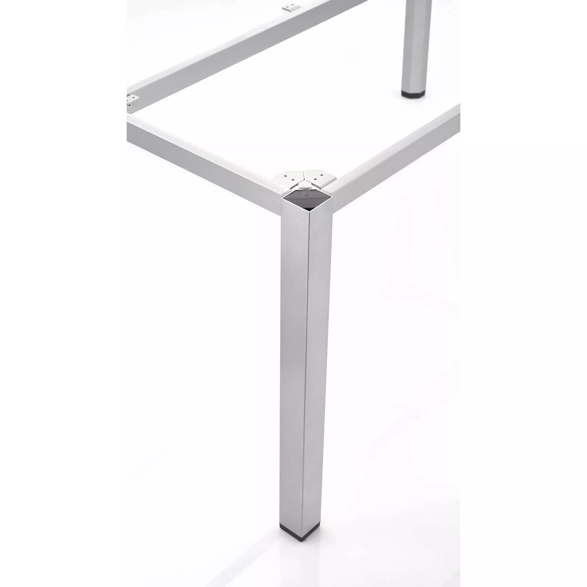 Kettler Cubic Tischsystem Gartentisch Aluminium/Keramik grau-taupe – Bild 6