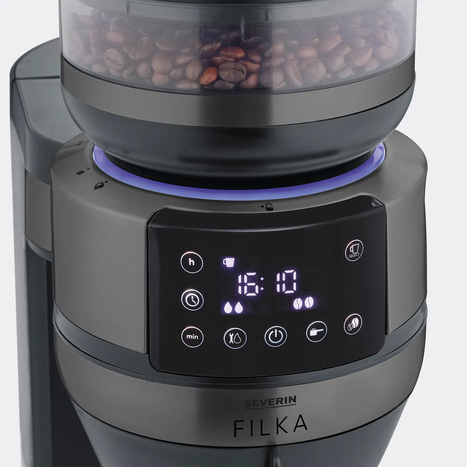 Cafetera de filtro automática FILKA Dark Inox – Bild 4
