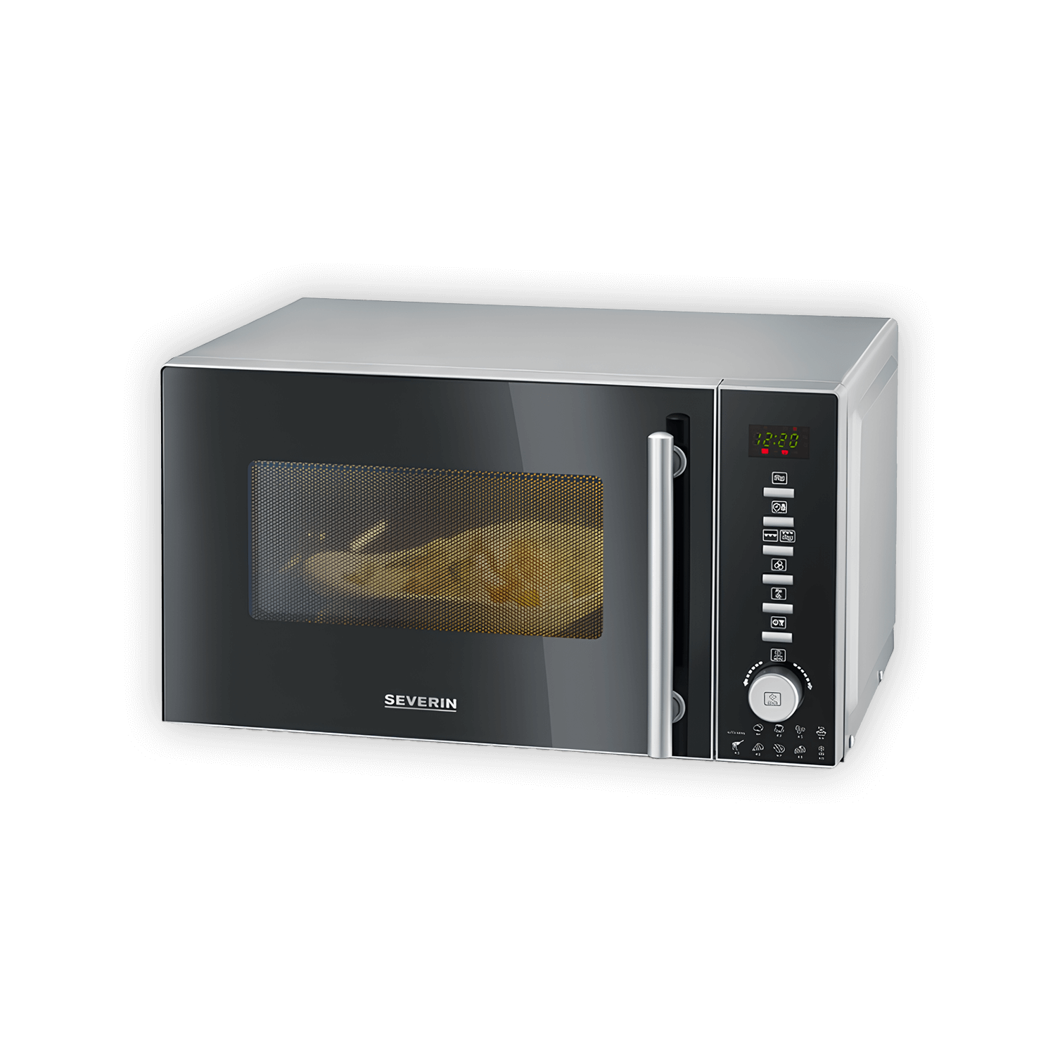 Microonde 3 in 1 con funzione grill e aria calda