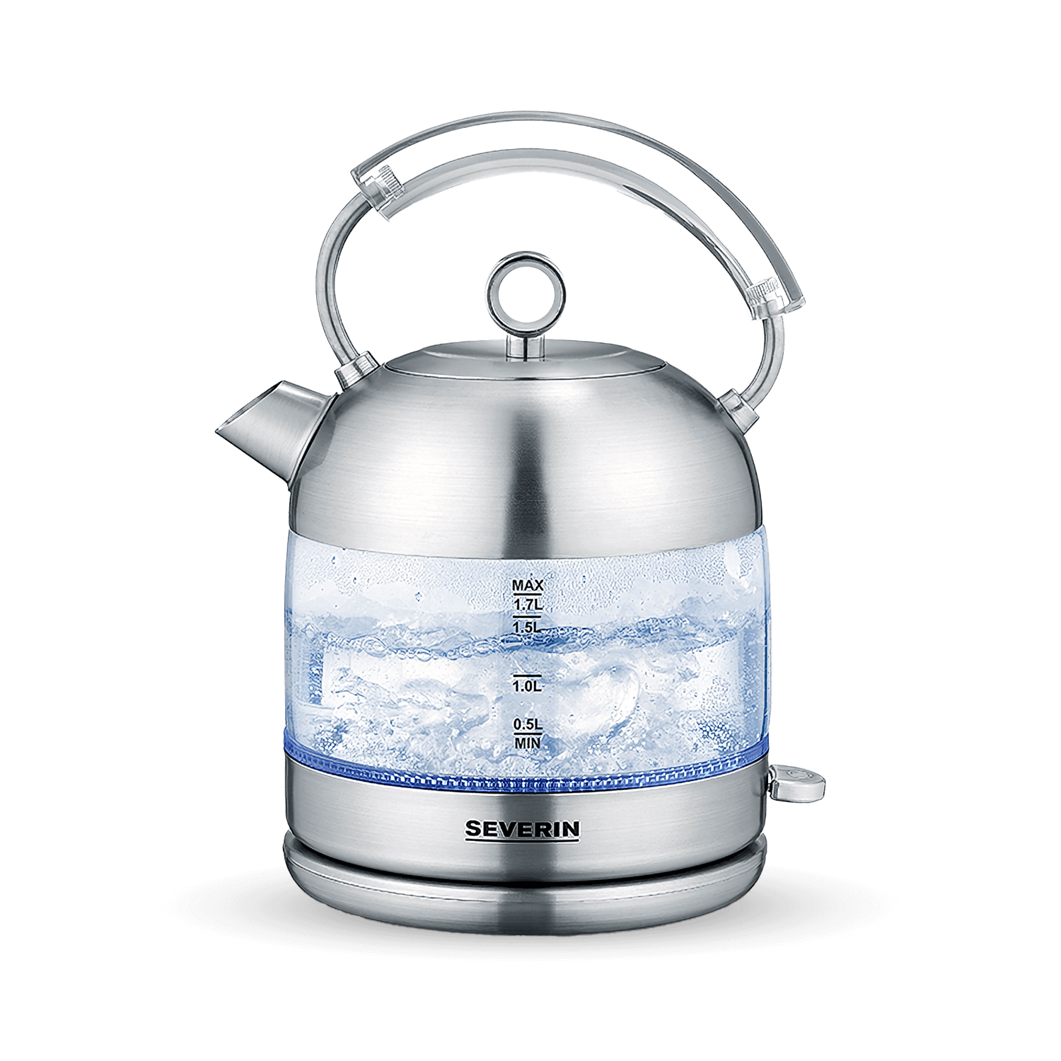 Glazen waterkoker Retro