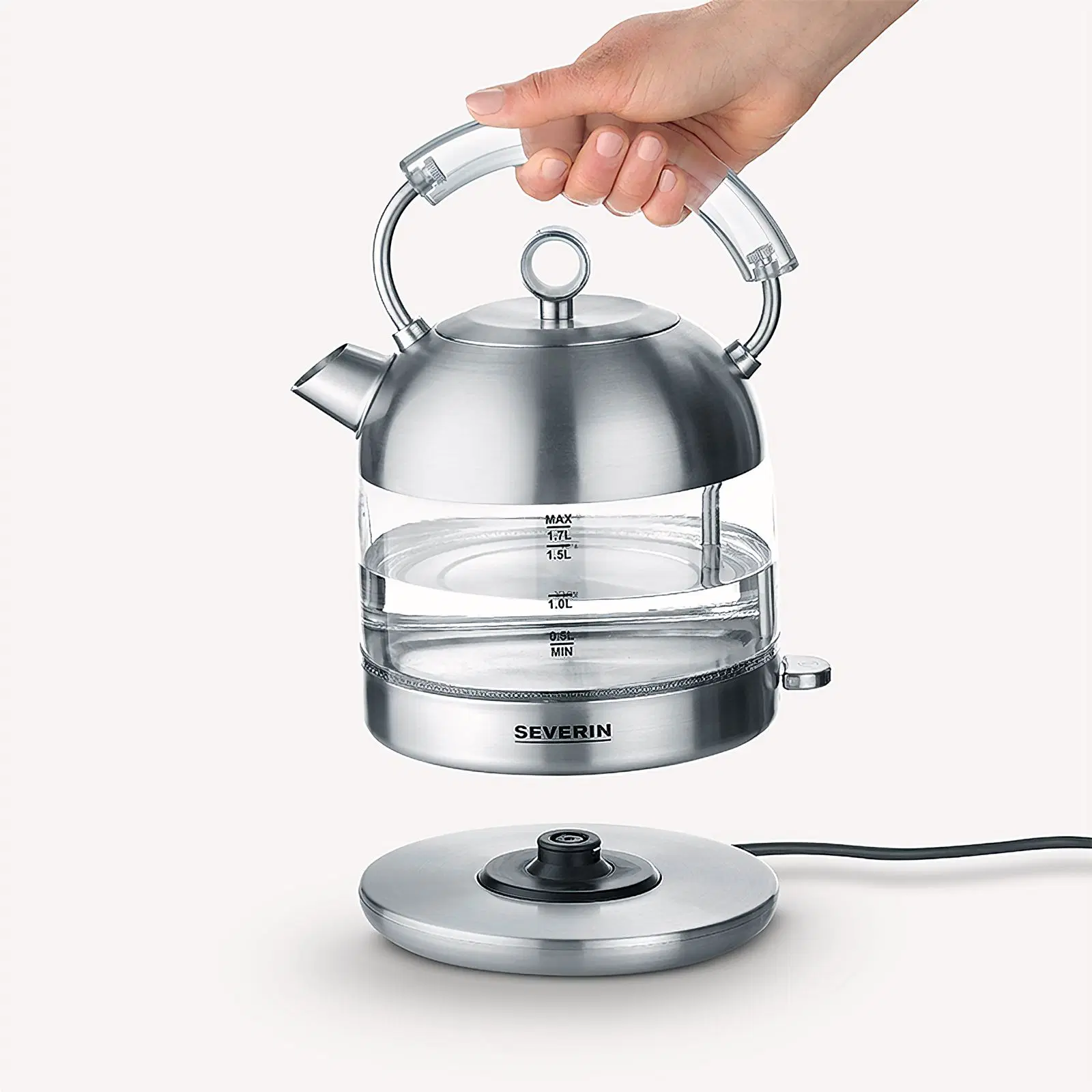 Glazen waterkoker Retro – Bild 4
