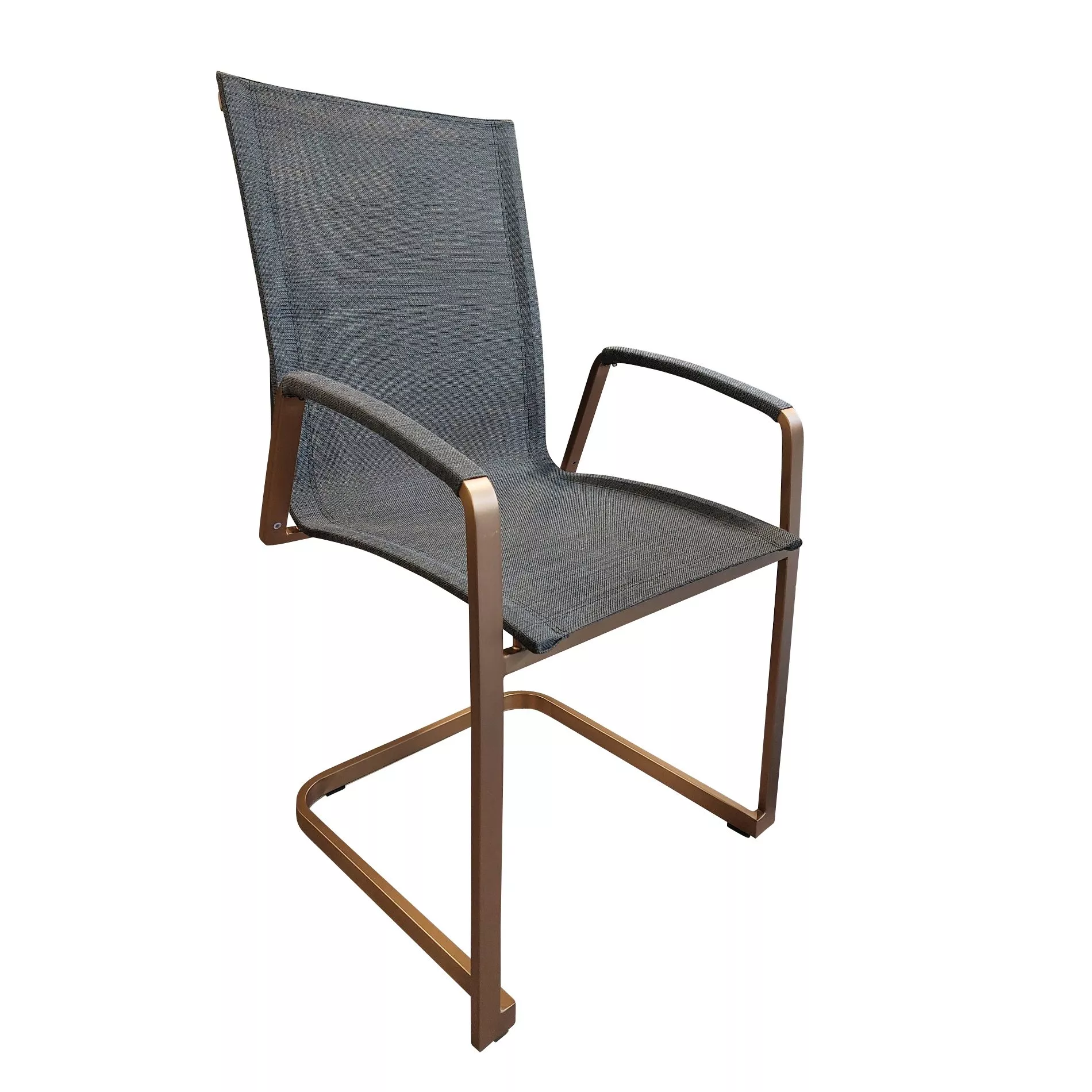 SIT Mobilia Tinto Cobre Freischwinger hoch Edelstahl Kupfer verchromt – Bild 3