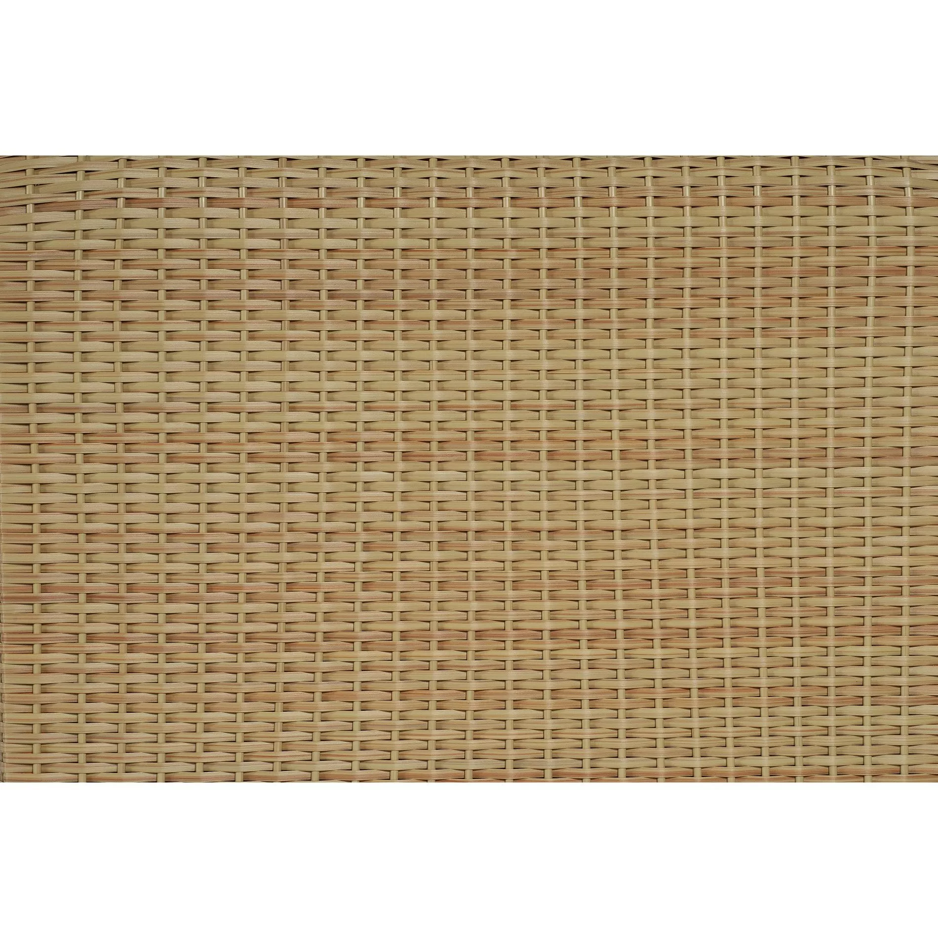 Sonnenpartner Classic-Bullauge 2-Sitzer Strandkorb, Geflecht Seegrasoptik, Dessin 26