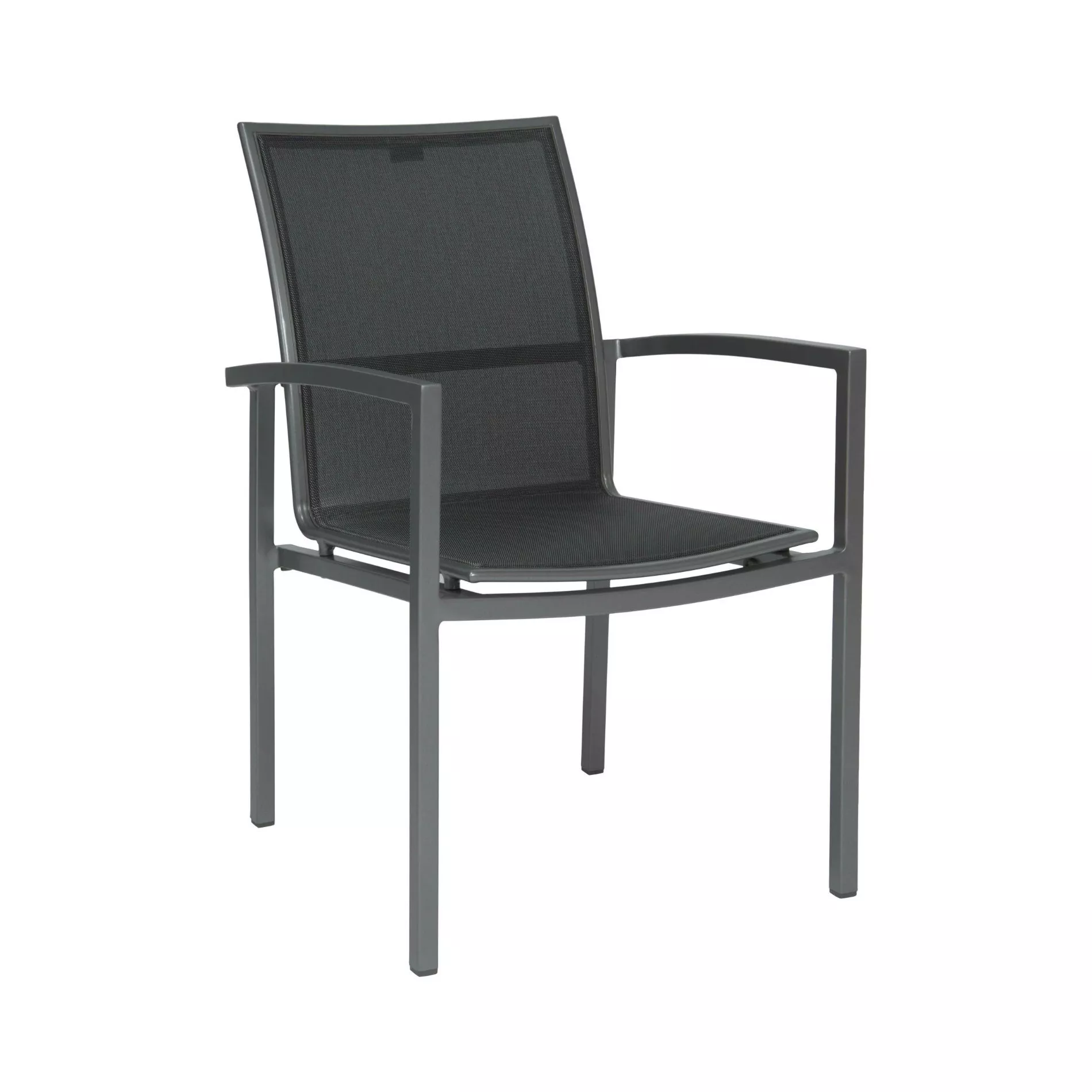 Stern Gartenmöbel-Set mit Stuhl Skelby und Tisch Classic Aluminium graphit/HPL 7-tlg.
